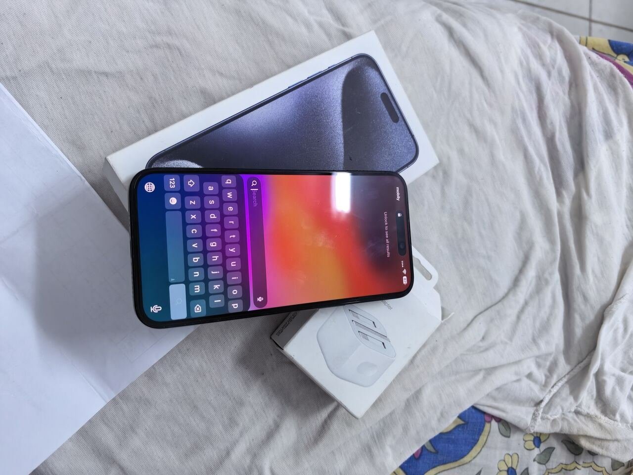 SAR 2700, IPhone 15 Pro Max 256 GB