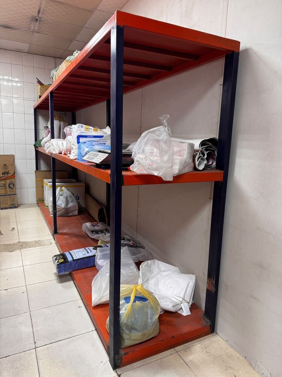 SAR 1300, 2 HEAVY DUTY METAL RACK