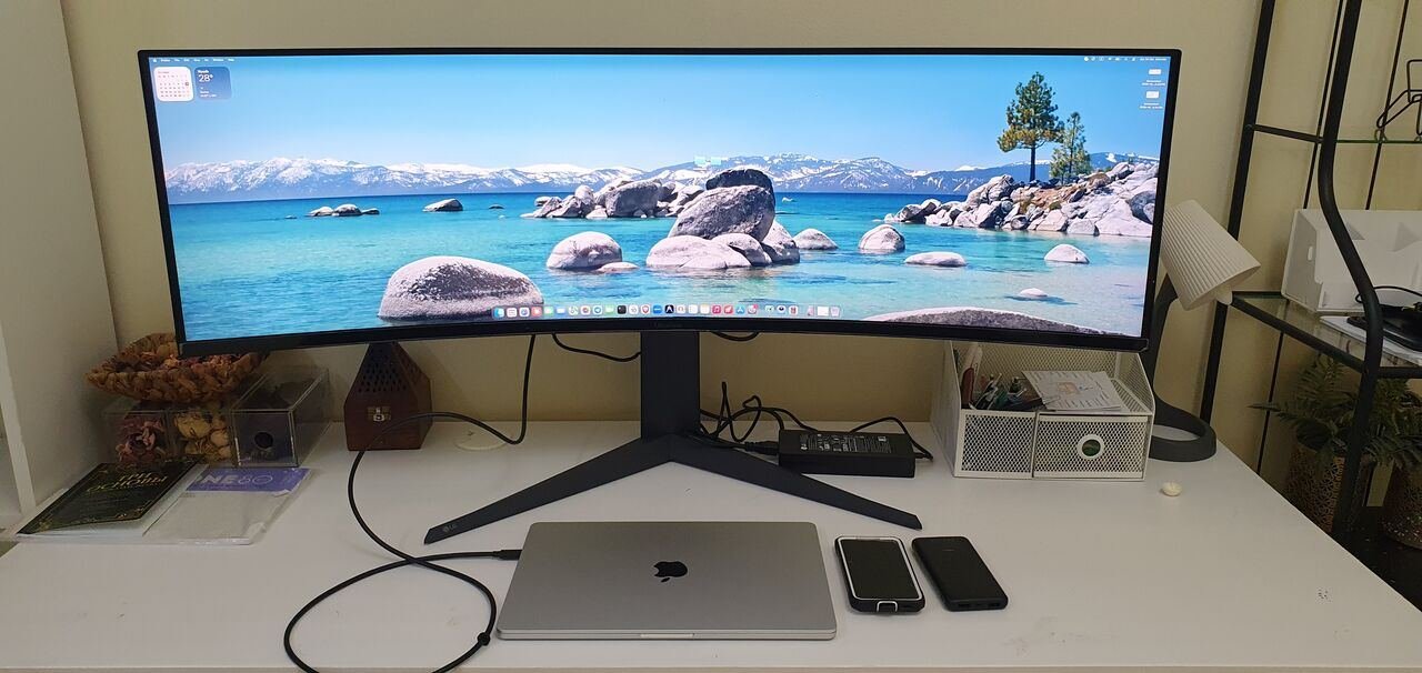 SAR 2650, LG UltraGear 45” Curved Gaming Monitor – 200Hz DQHD – Riyadh
