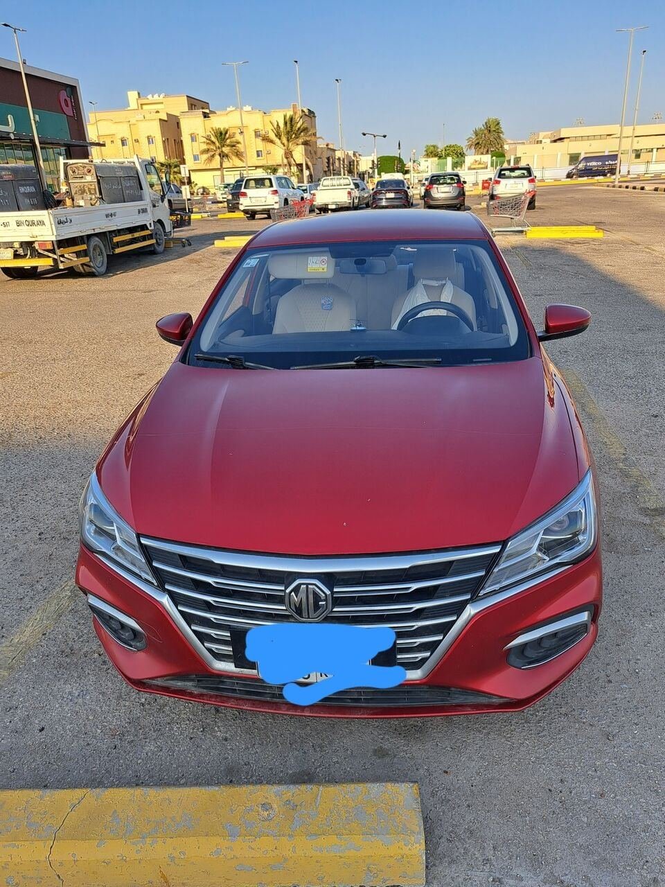 SAR 27000, MG 5 – 2021 Model | Red | Excellent Condition, 2021, Automatic, 125000 KM,