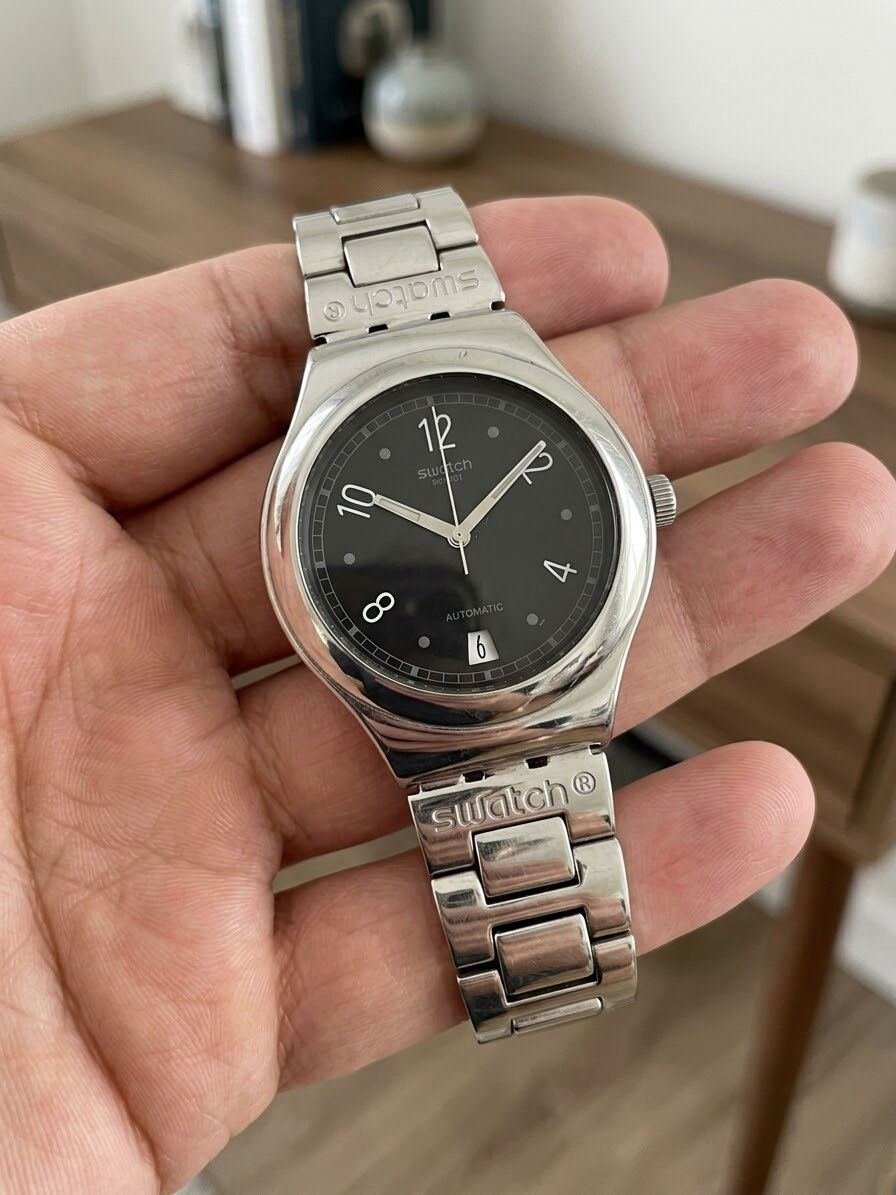 SAR 800, Swatch Black Board Automatic ◼️