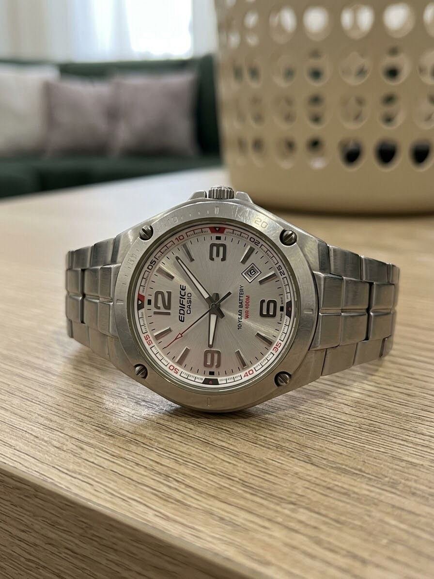 SAR 450, Casio Edifice Stainless Steel