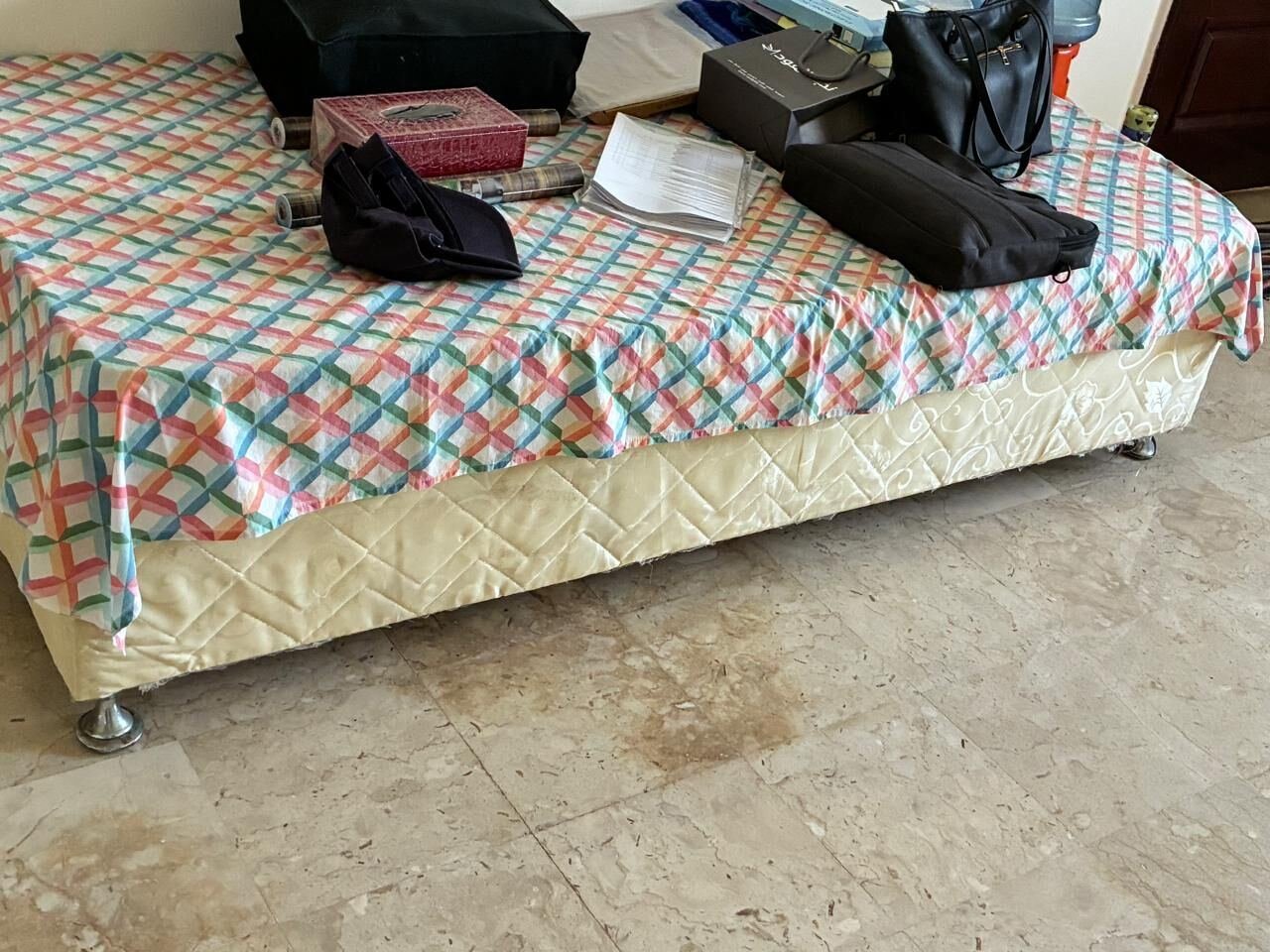 SAR 100, Single Bed + Mattress - 100