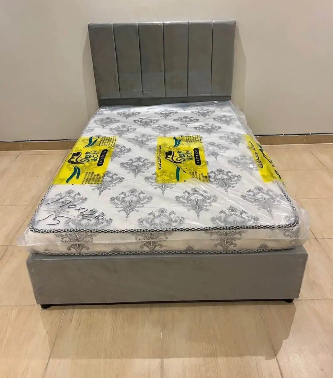 SAR 5, New Medium Bed With Mattress Available In Low Price