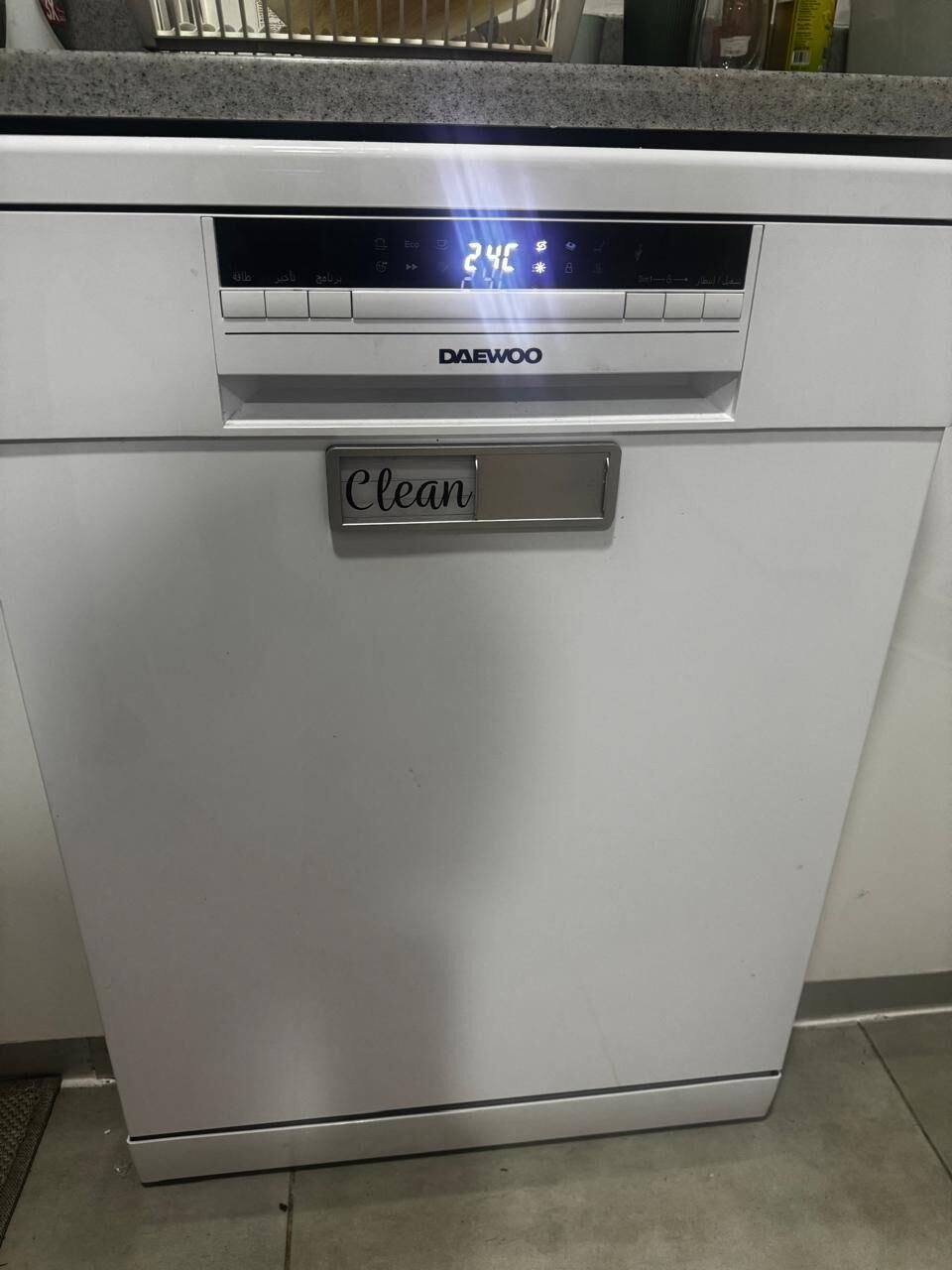 SAR 650, DAEWOO DISH WASHER (ALMOST NEW CONDITION)