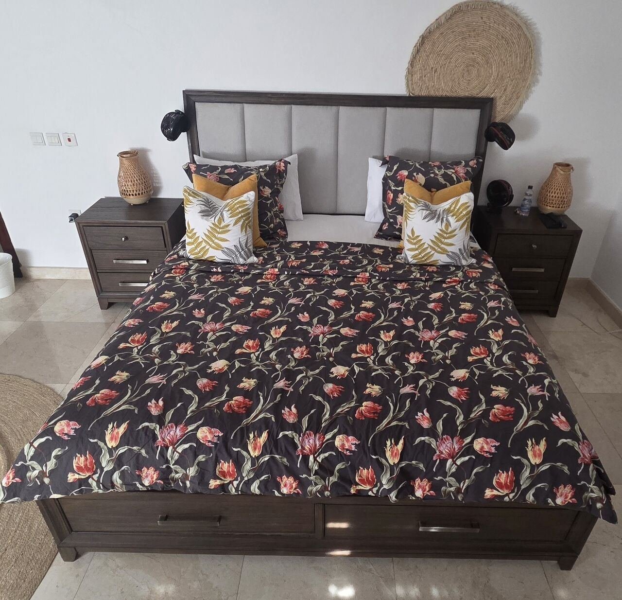 SAR 3500, Original Ashley Furniture Complete Bedroom Set With Mattress – SAR 3,500