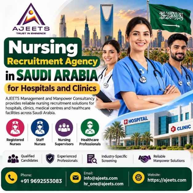 Nursing Recruitment Agency in Saudi Arabia for Hospitals and Clinics