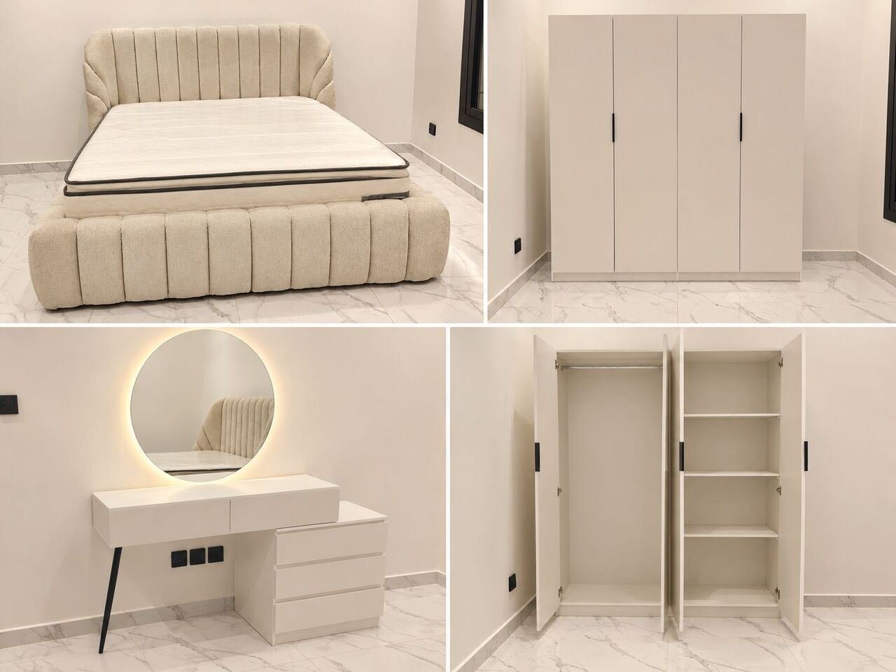 SAR 1, Complete Bedroom Set Available Brand New With Best Quality In All Colors Available