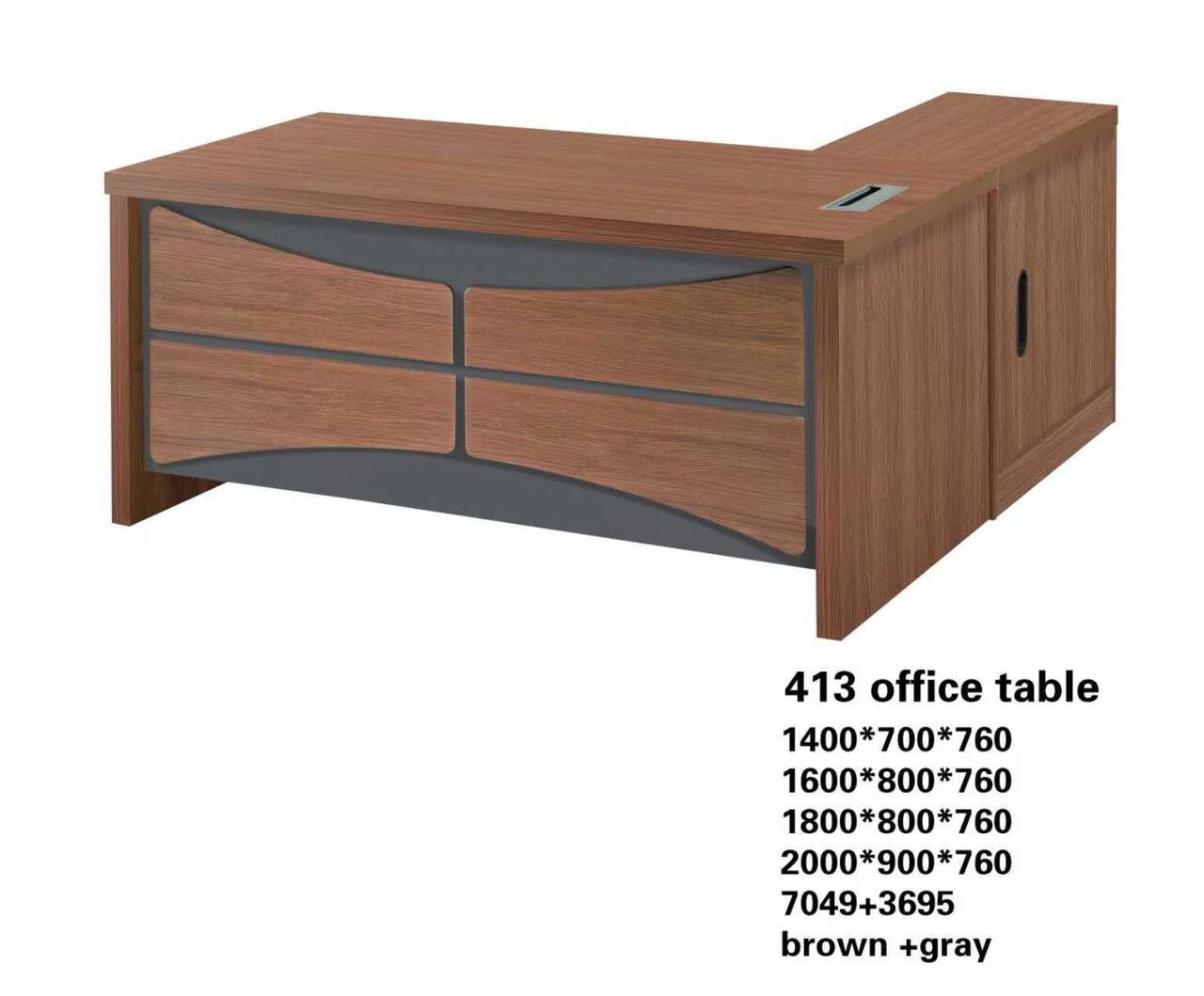 SAR 1, Office Desk L Shape 140cm ,160,180,200,220