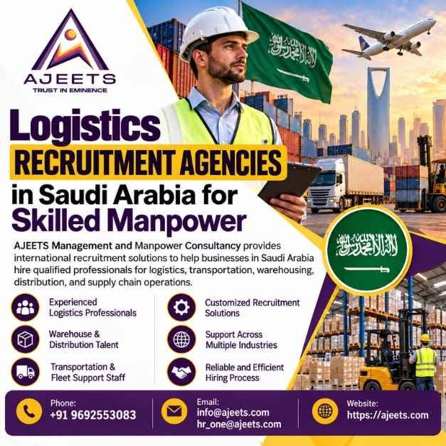 Logistics Recruitment Agencies in Saudi Arabia for Skilled Manpower