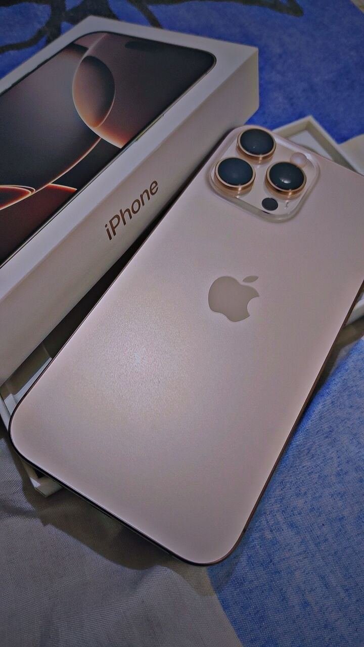 SAR 2700, IPhone 16 Pro Max 256GB Desert Titanium – 88% Battery Health