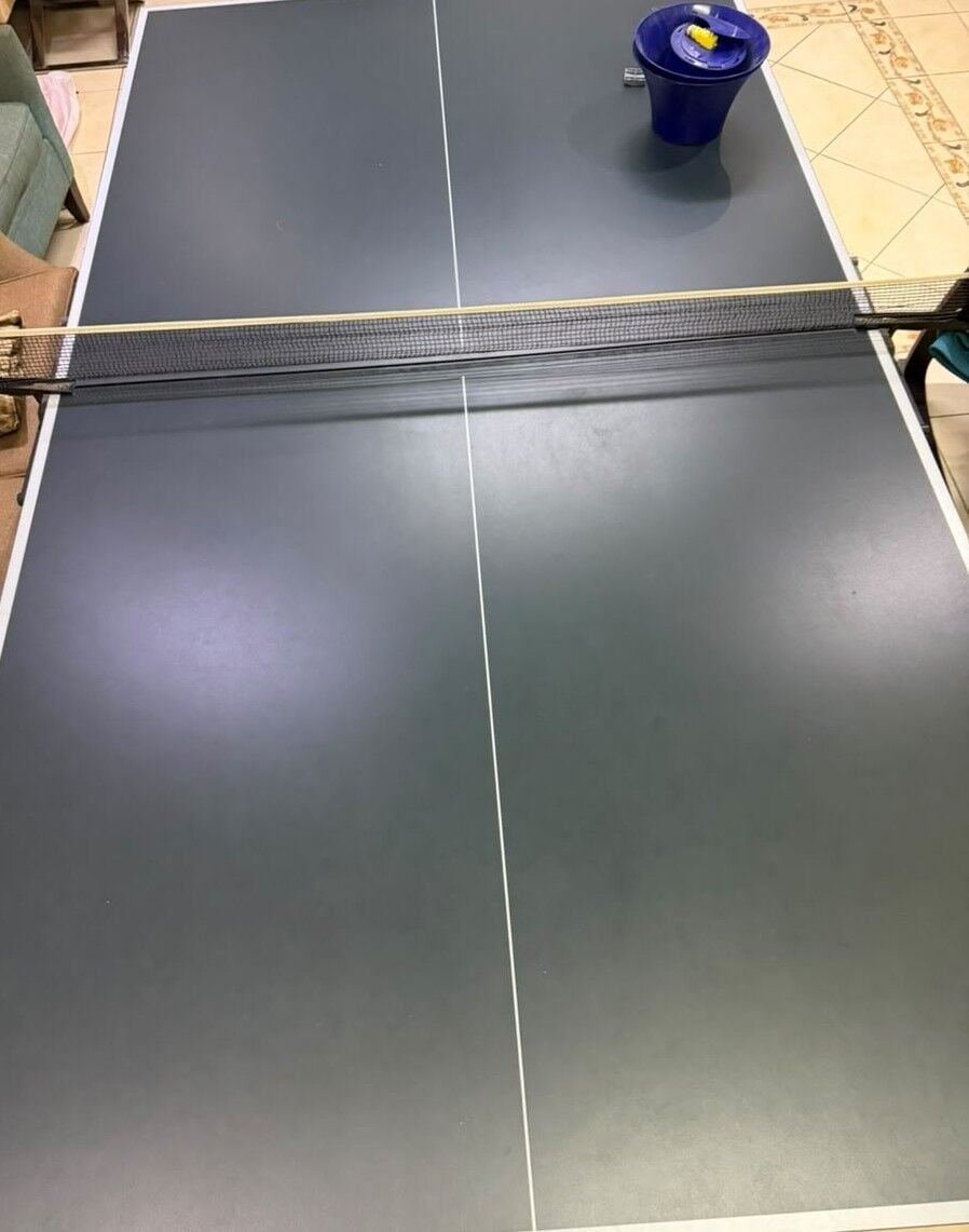 SAR 600, Sponeta Table Tennis Table For Sale With Extra 120 Balls And Ipong Machine