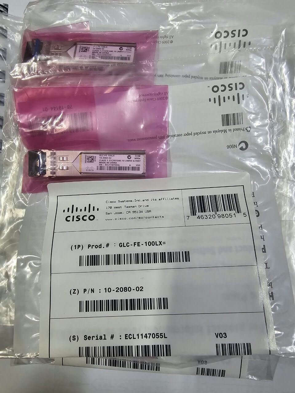 SAR 200, CISCO - SFP