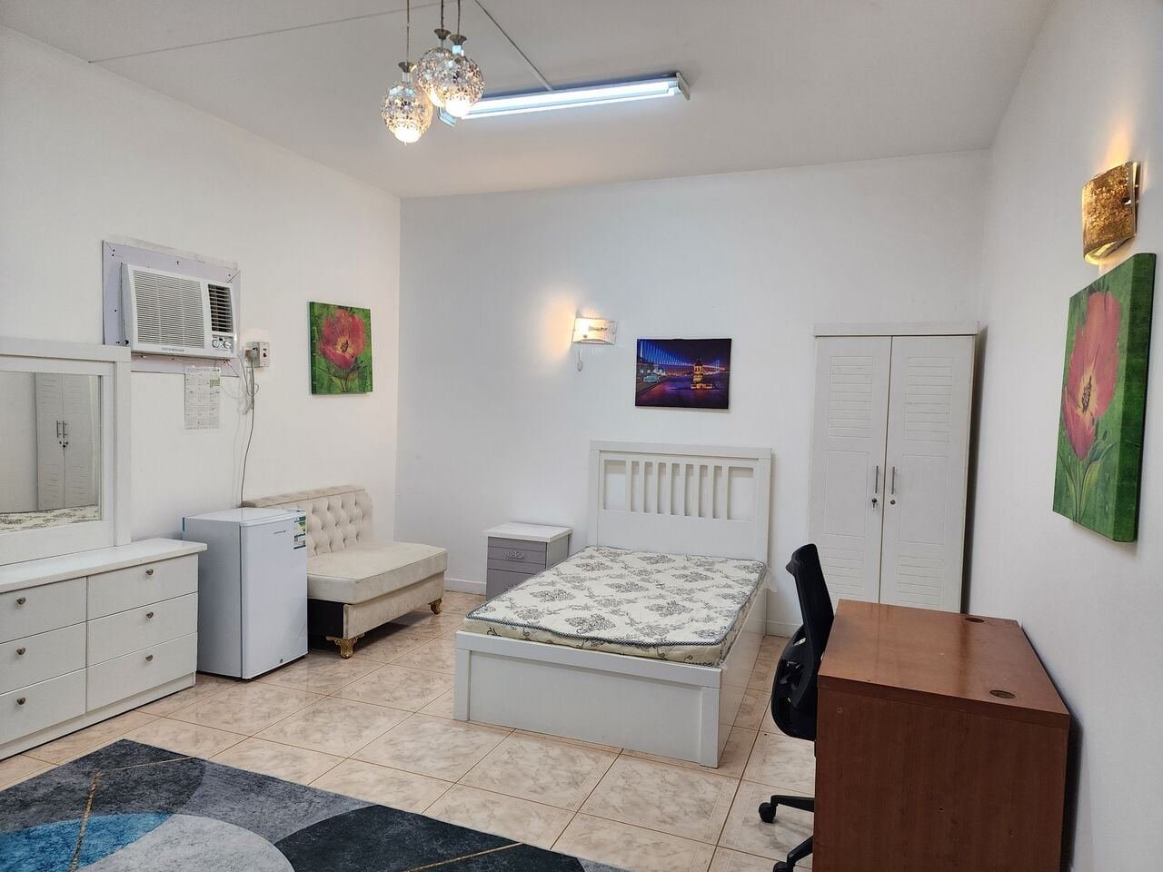 SAR 1000/month, Furnished, 00 Sq. Meter, Fully Furnished Room For Single Muslim Non-Smoker,Room Rent 1000 SAR