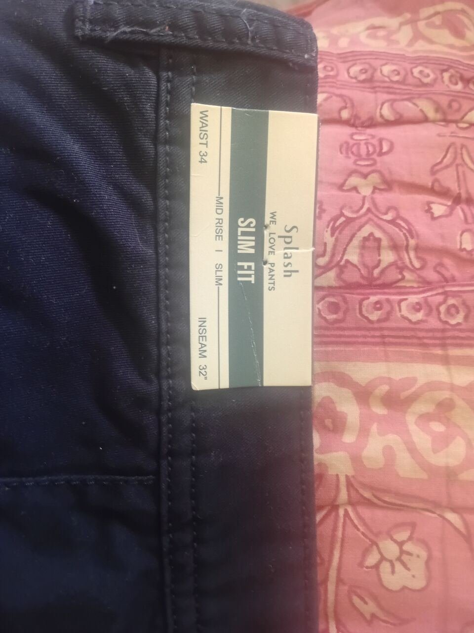 SAR 50, Splash Unused Slimfit Pants Size 34