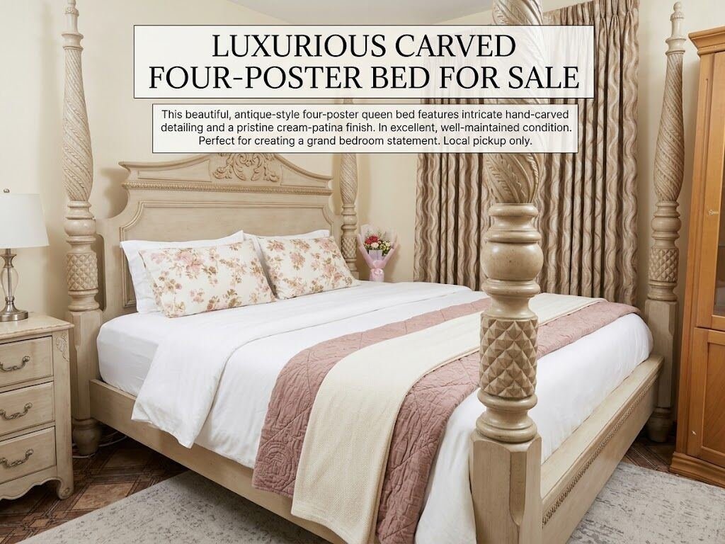 SAR 500, Strong Wooden Double Bed