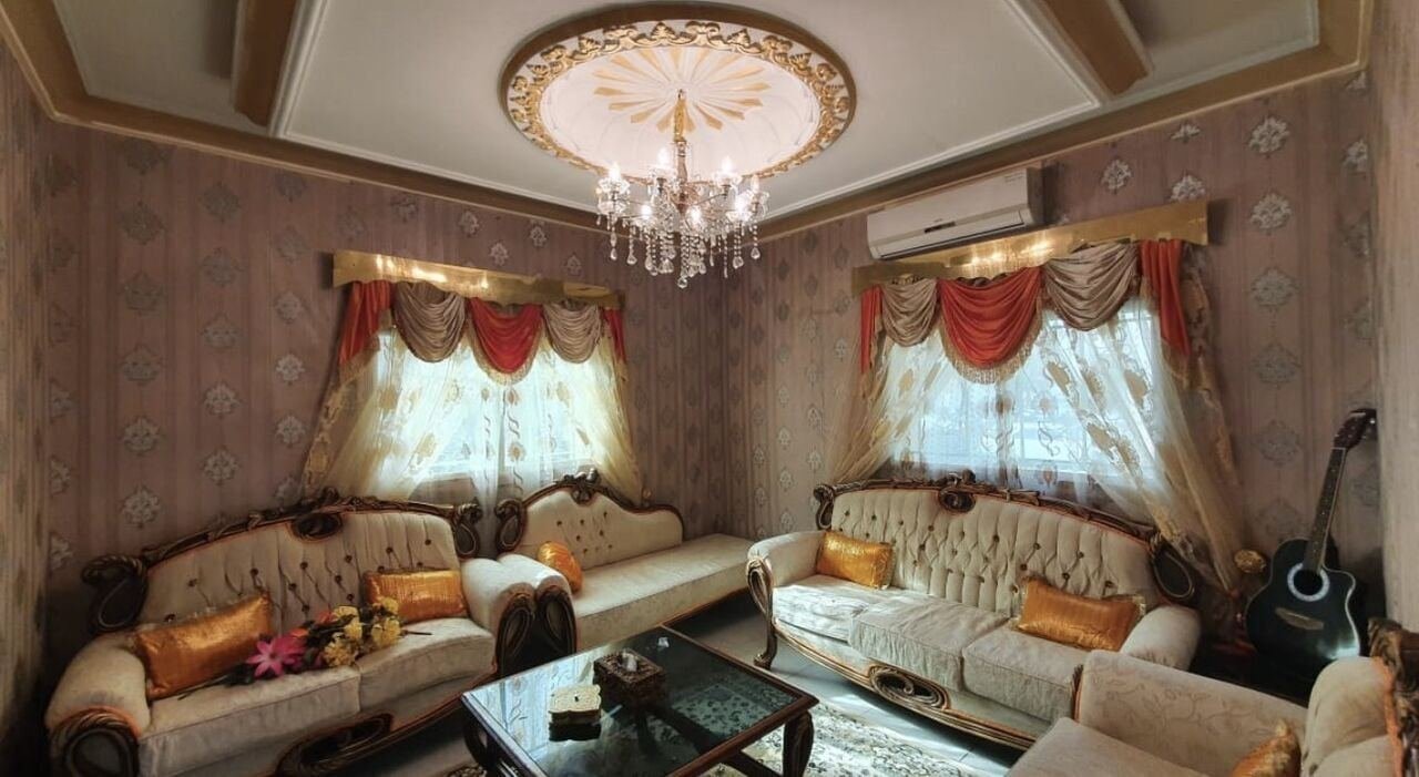 SAR 1, Selling Sofa Set With Large Glass Center Table