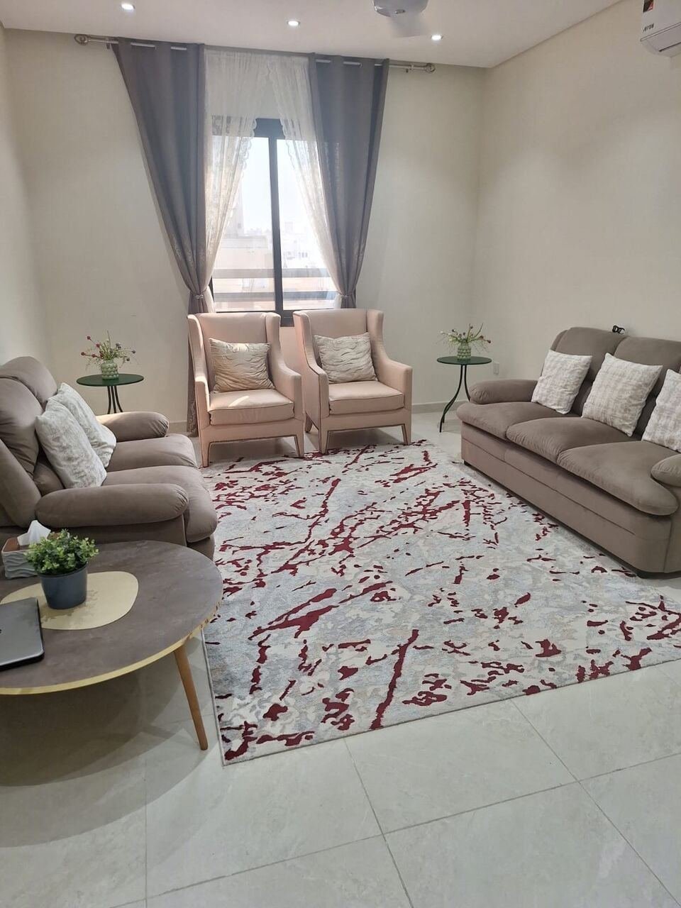 SAR 35000/year, 3 BR, 3BHK NEW Apartment Azizyah 50m From IISJ Girls School