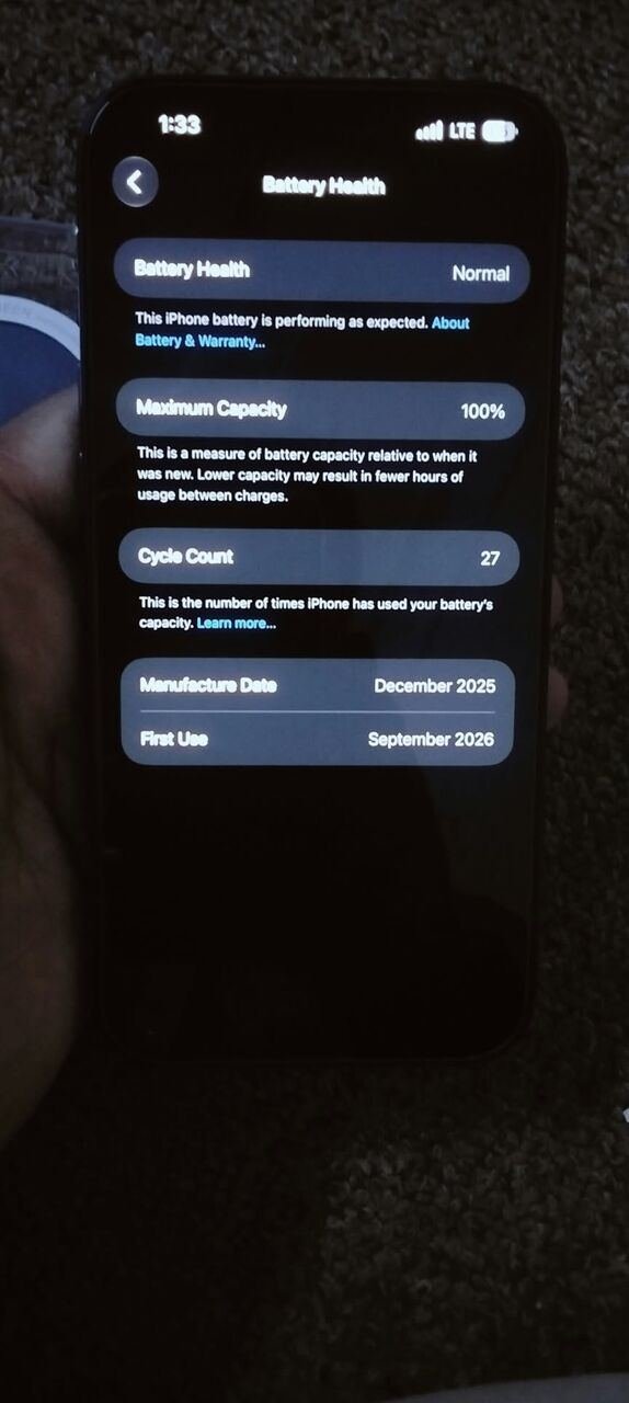 SAR 4750, IPhone 17 Pro Max Deep Blue