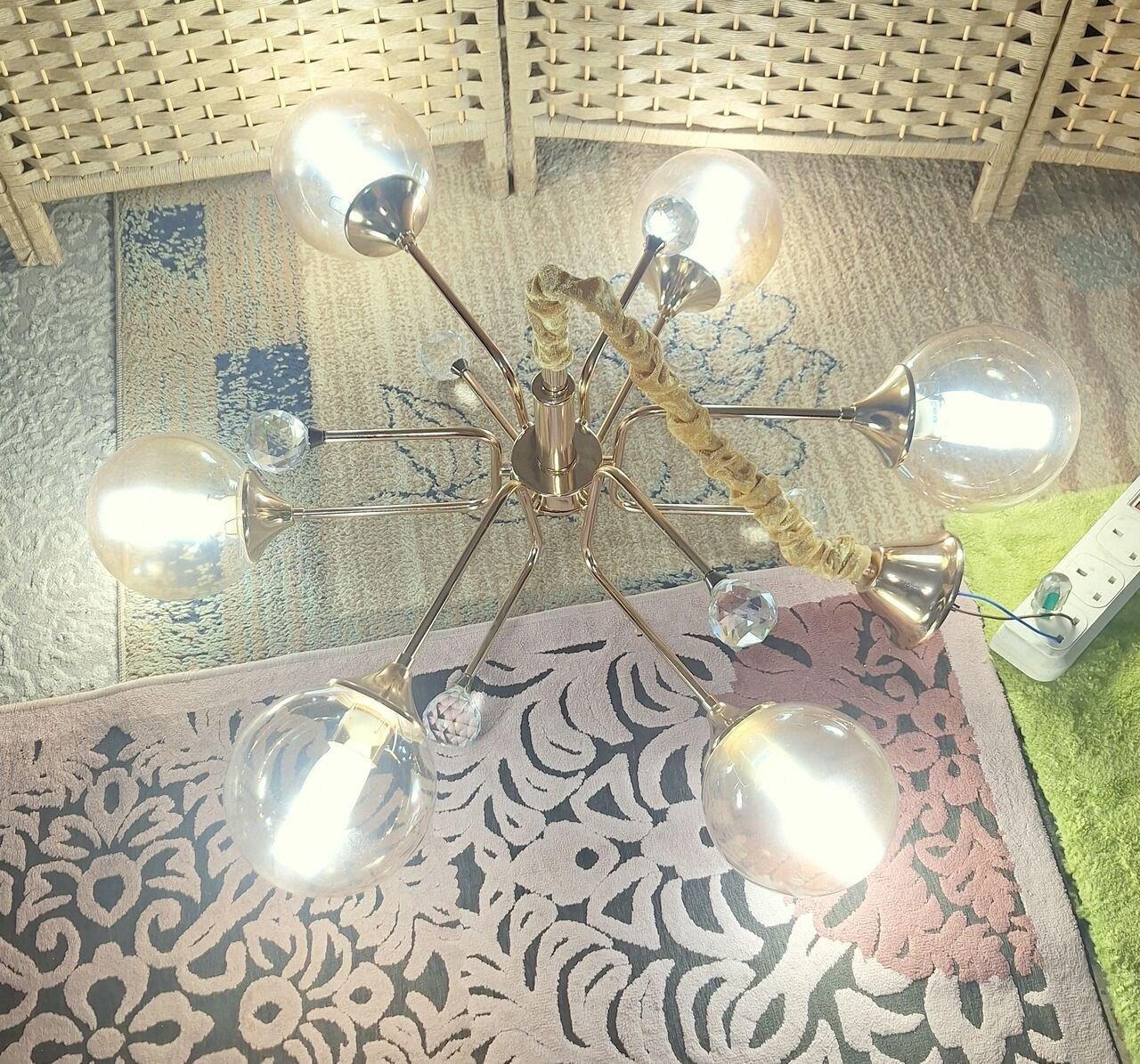 SAR 140, Chandelier - Kristaller & Glass.