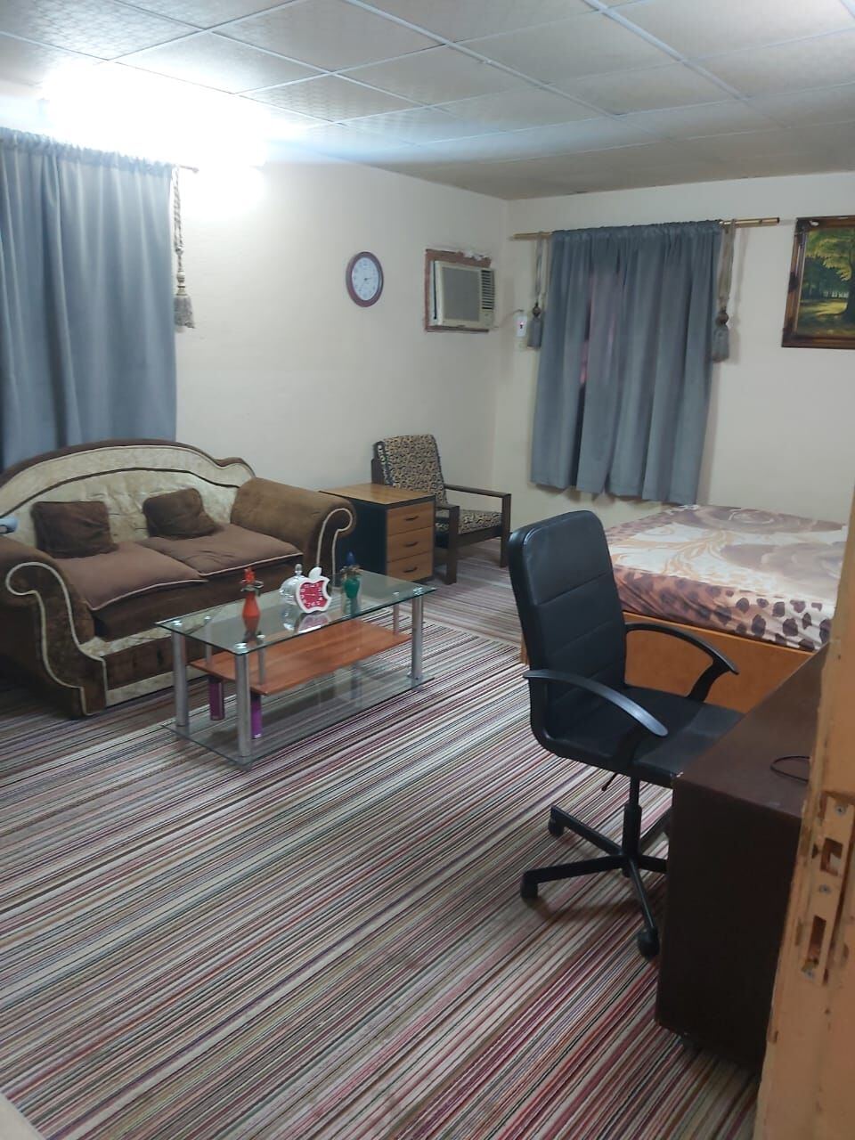 SAR 1100/month, Furnished, 25 Sq. Meter, I Am Offering, Separate One Room For Rent