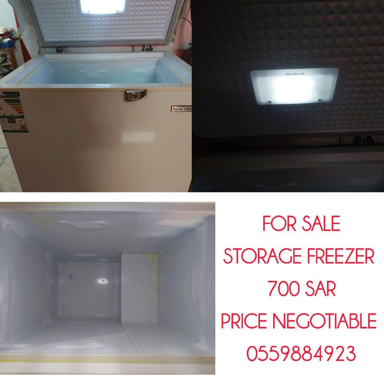 SAR 700, Storage Freezer For Sale