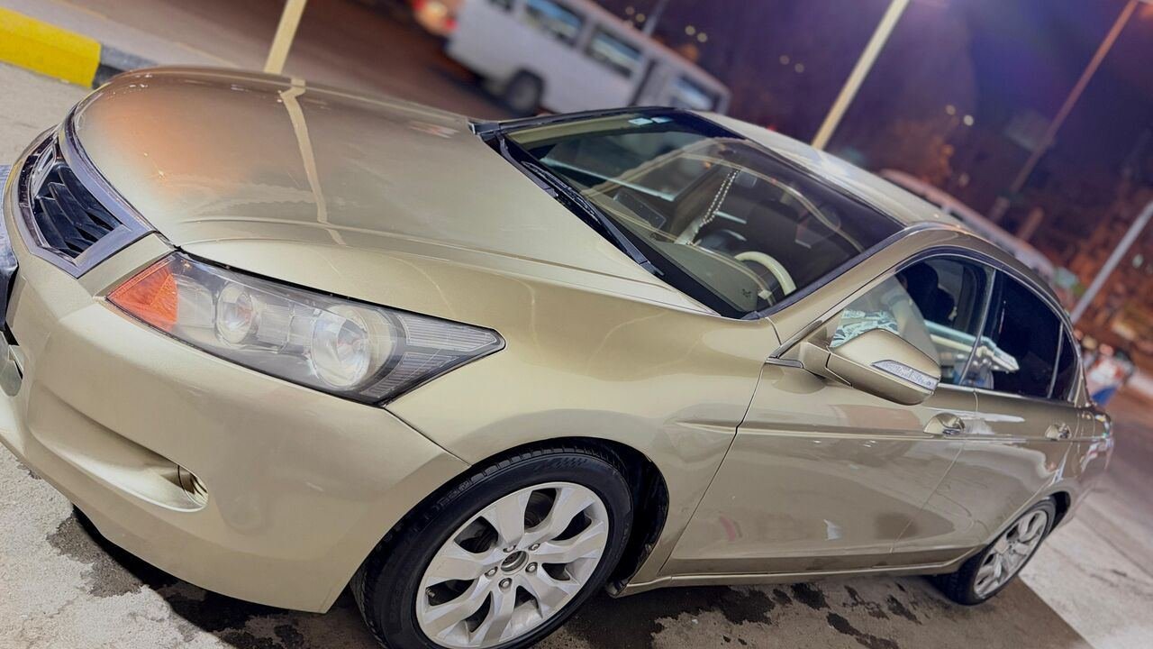 SAR 19, Honda Accord, 2009, Automatic, 299000 KM, 2.4 Ltr FAHAS And Istemara Valid Urgent Sale