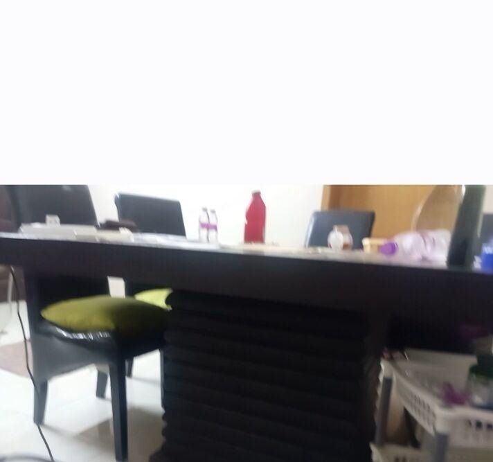 SAR 195, Dning Table With 4 Chairs And Cushions