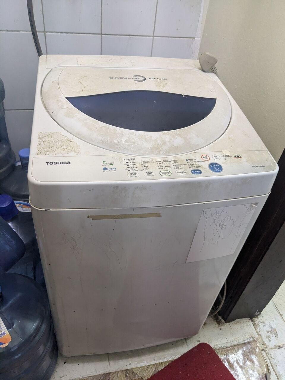 SAR 450, Washing Machine- Fully Automatic []Toshiba 450 Sar.👍.] Urgent Sale