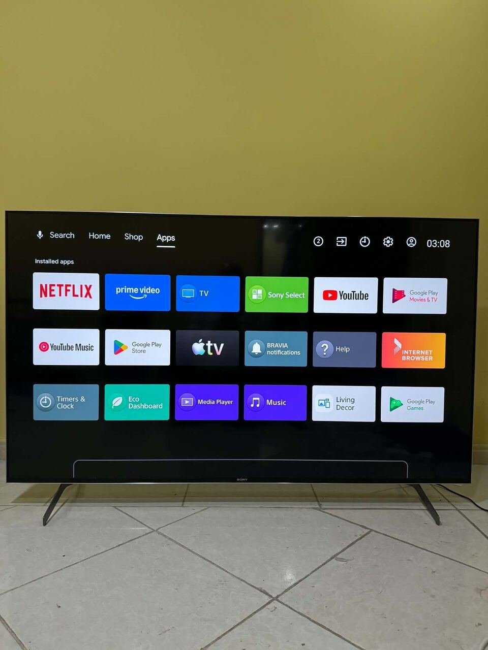 SAR 3000, Sony Led 65-inch Smart Android 4k UHD TV