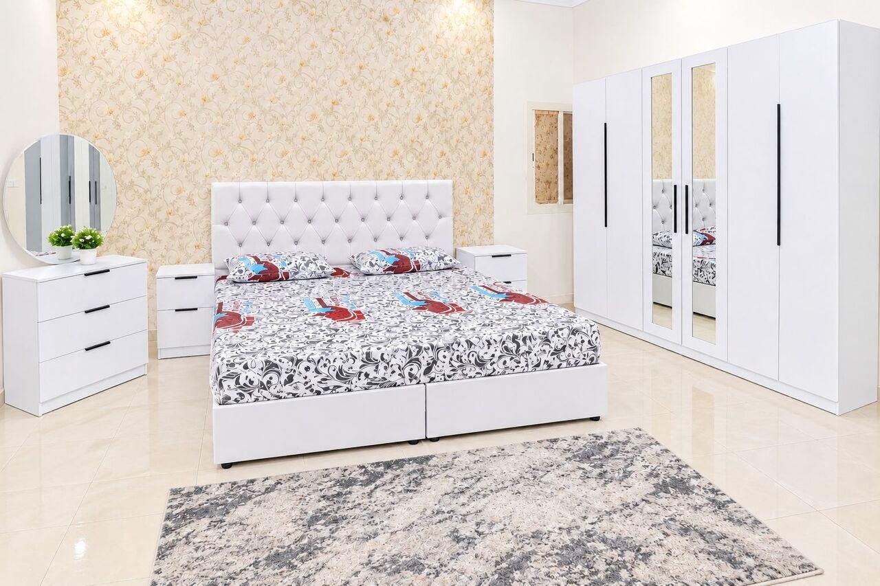 SAR 1, Bedroom Set Available Single Bed And Medium Bed And Double Bed All Sizes Wardrobe