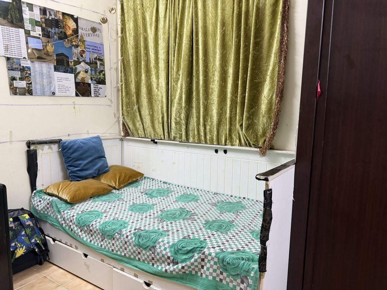 SAR 150, Bed Single Storage Bed