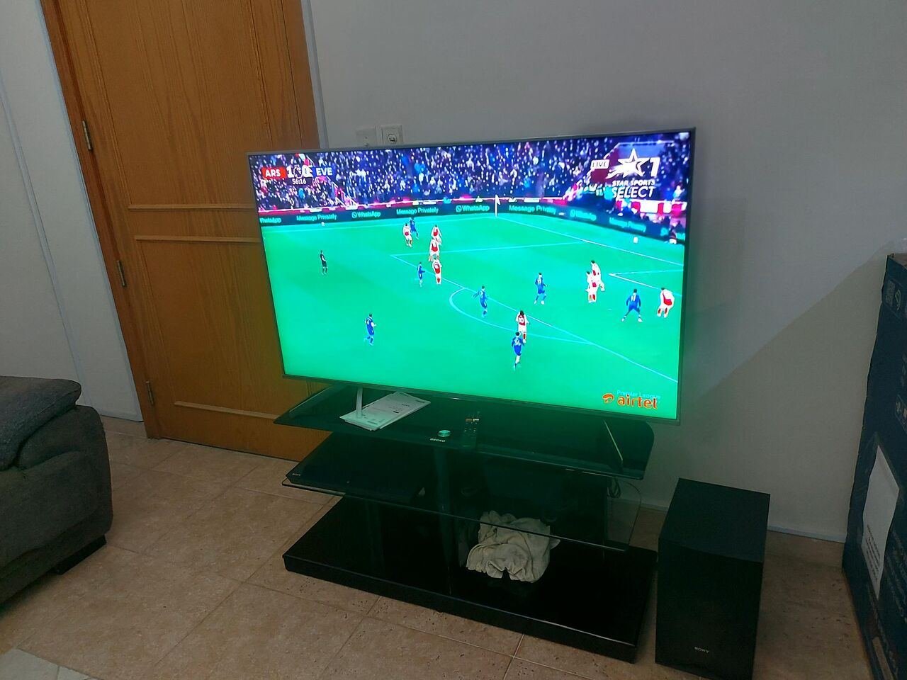 SAR 3000, Sony TV Set With Home Theatre System And Stand Along With Two Fridges Available For Sale