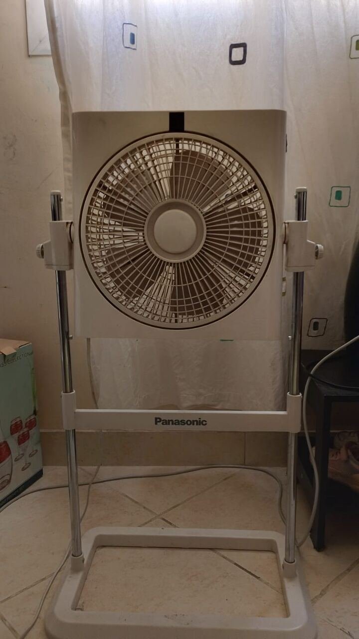SAR 250, Panasonic Stand Box Fan – Good Condition