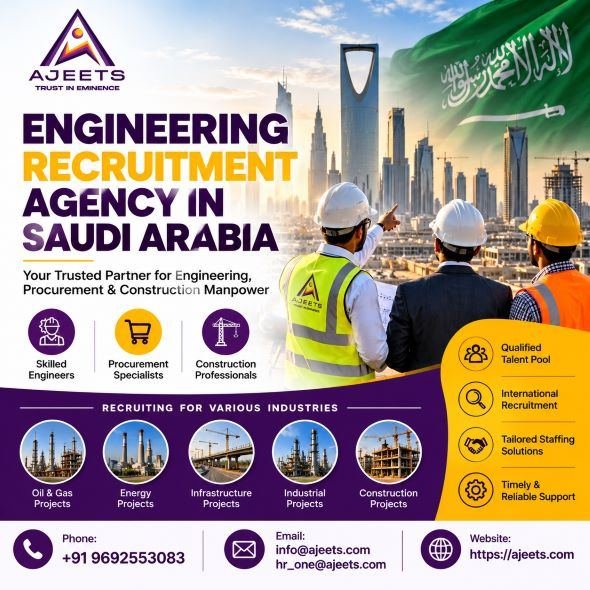 Best Engineering Recruitment Agency in Saudi Arabia