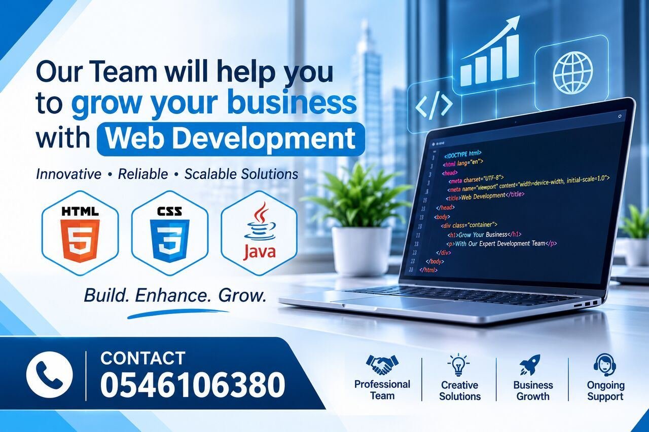 SAR 500, Our Web Development Services Include: