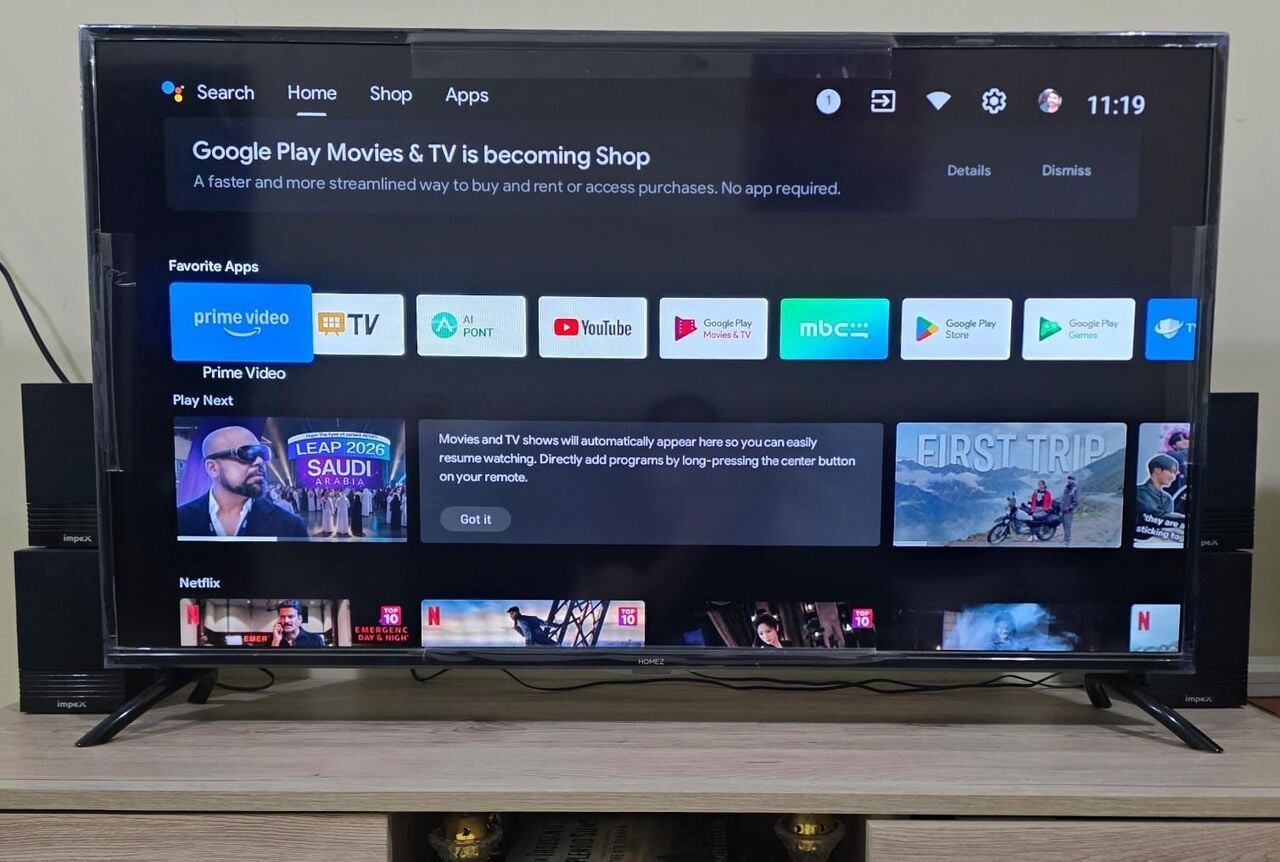 SAR 400, Smart TV FHD Homez