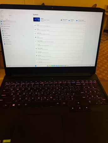 SAR 2750, I7 Lenovo Ideapad Gaming 3 15IHU6