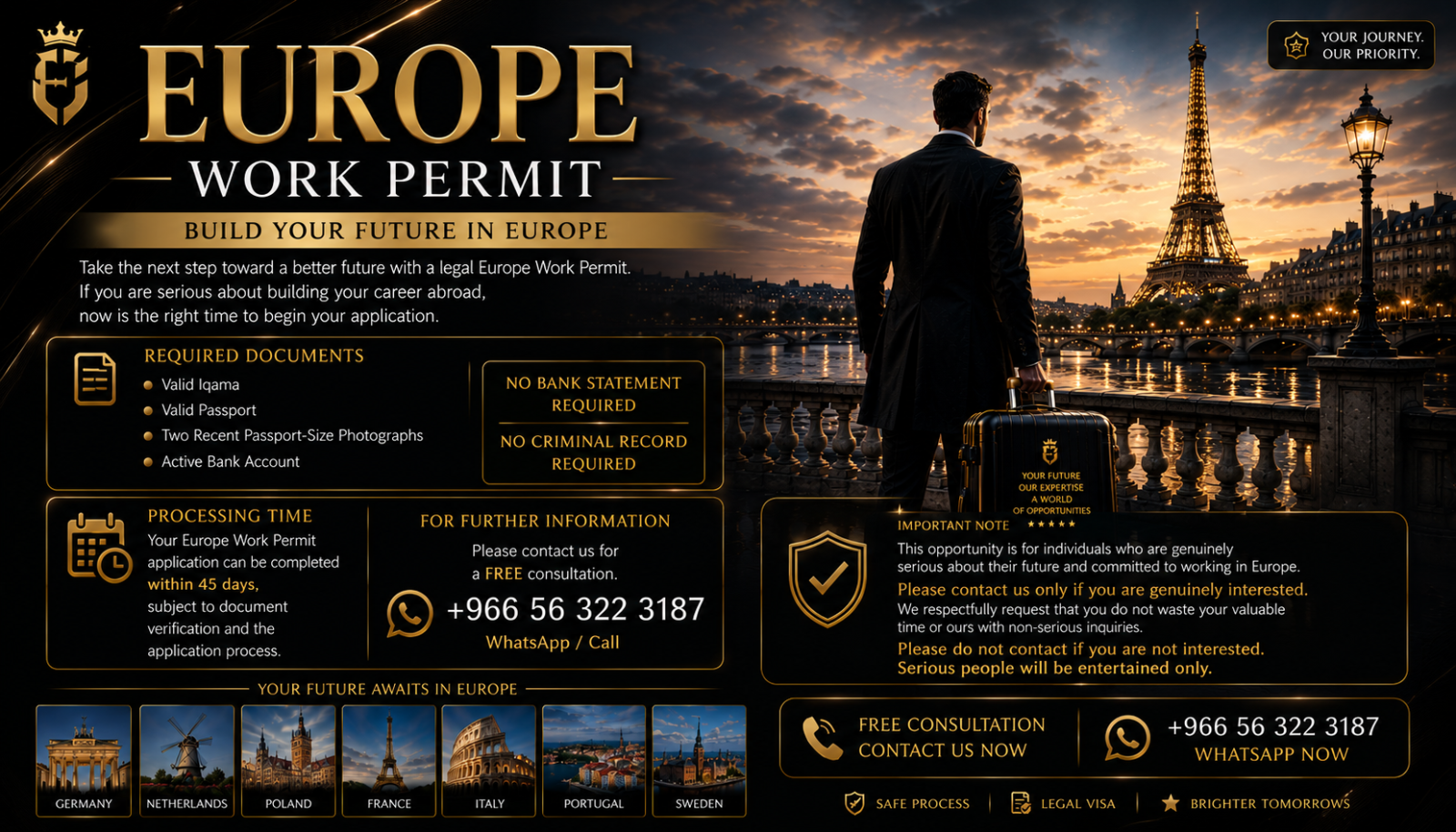 EUROPE WORK PERMIT