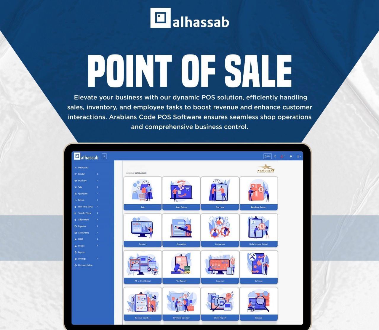 SAR 800, Smart E-Invoice Billing With QR Code – SAR 800 Dhahran