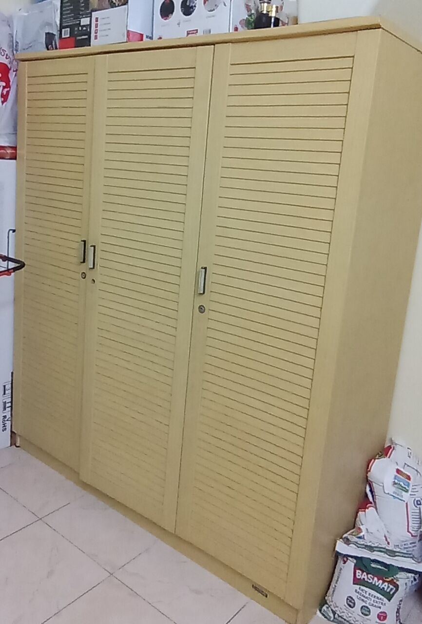 SAR 400, 3 Door Cupboard Urgent Sale