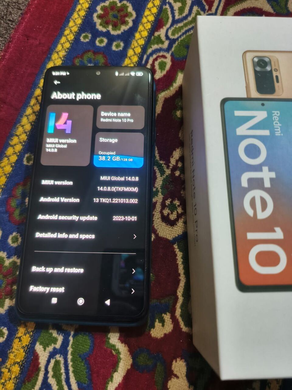 SAR 500, Redmi Note 10 Pro+ (128GB / 6GB RAM)