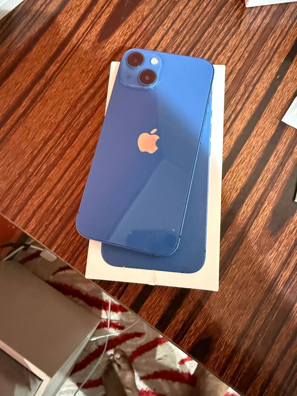 SAR 1100, For Sale: IPhone 13 – 256GB (Blue)