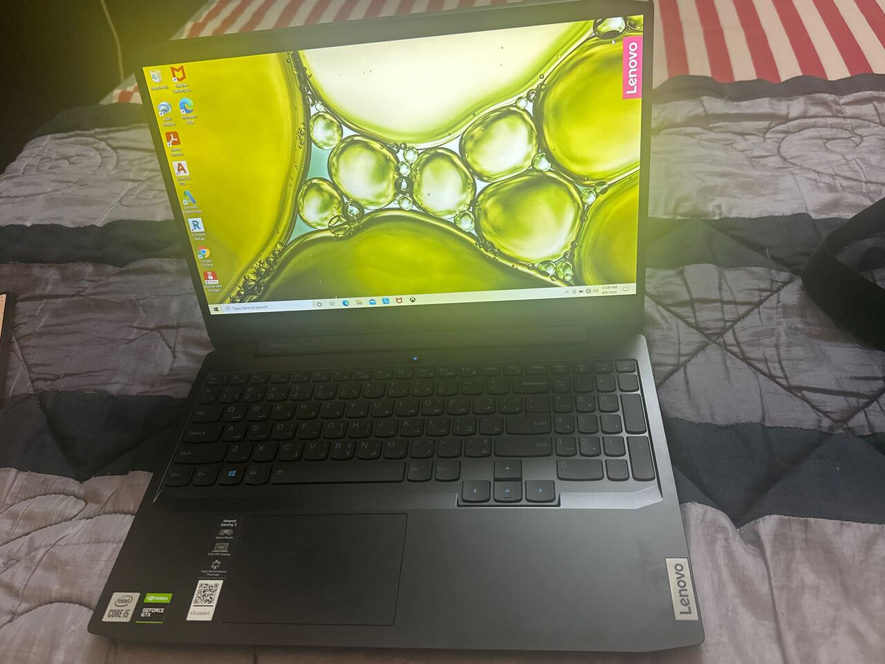 SAR 1800, Lenovo IdeaPad Gaming 3 I5 10th Gen | GTX 1650 | 8GB RAM | 500GB SSD | Like New