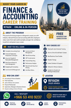 FINANCE & ACCOUNTING CAREER ACCELERATOR @Riyadh