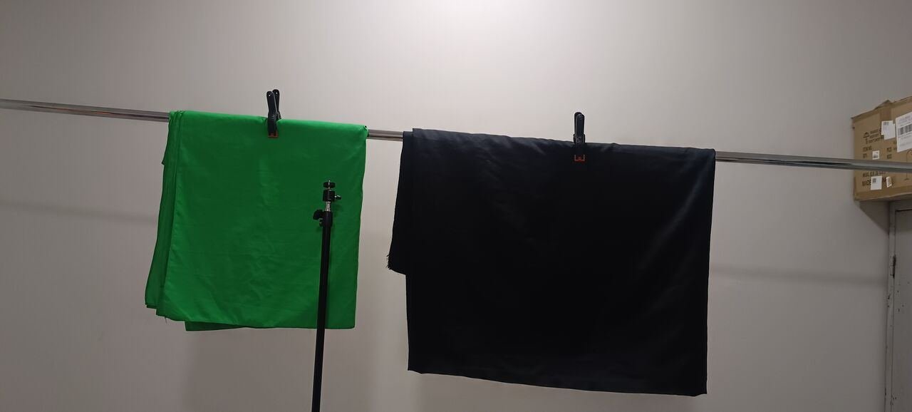 SAR 125, Steel Pipe, Green Screen And Black Screen, Ring Light Stand
