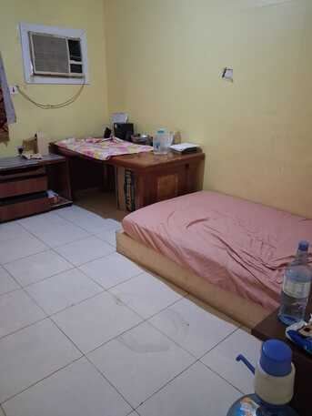 SAR 3000/month, Furnished, Single Room For Rent With Small Balcony For 3 Months