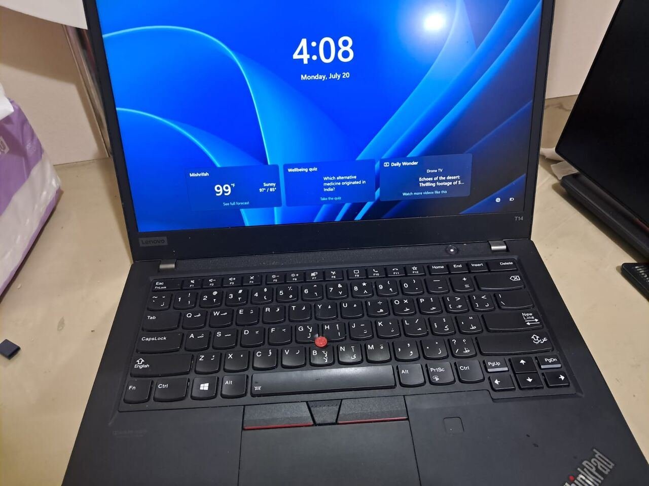 SAR 1750, Lenovo ThinkPad T14 Professional Laptop Complete Set