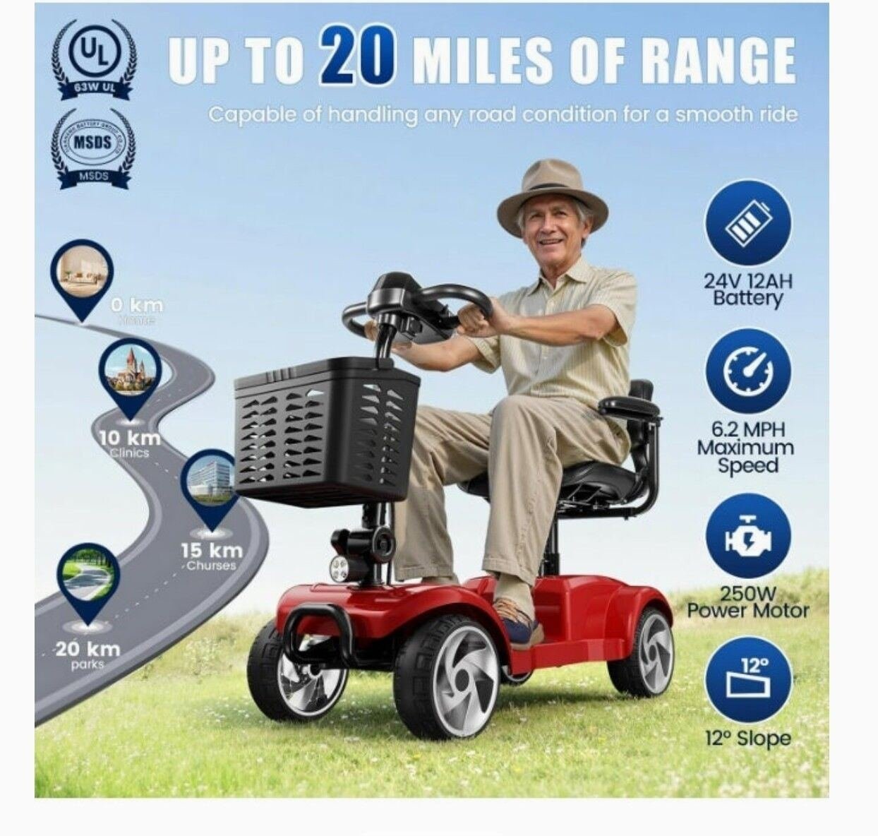 SAR 2500, Mobility Scooter