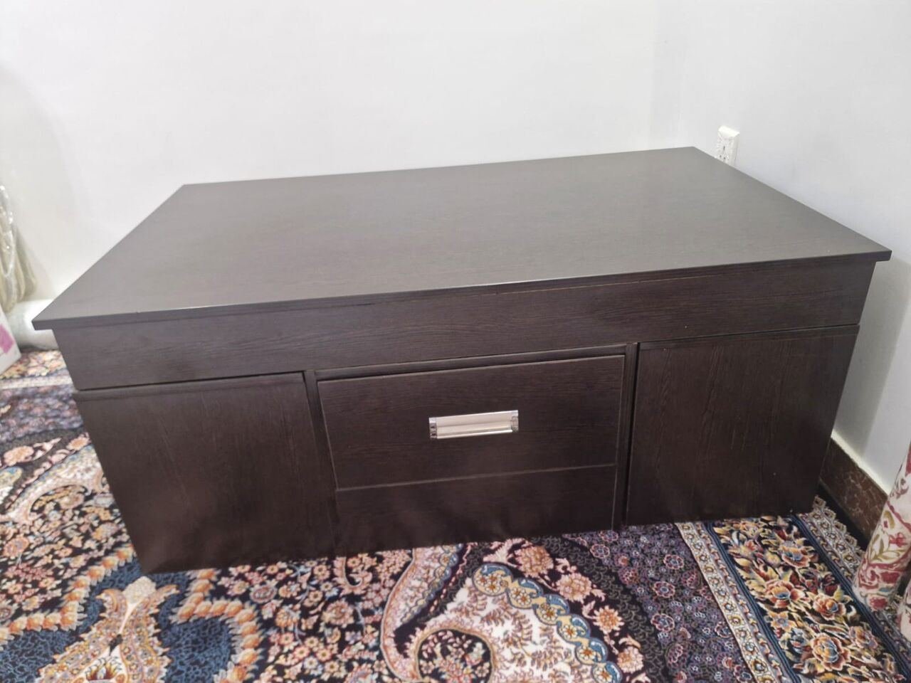 SAR 400, Dark Brown Wooden Coffee Table